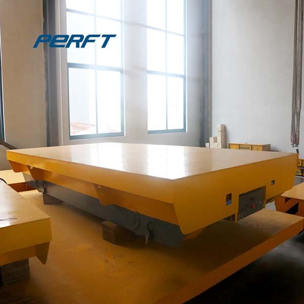 <h3>15T Transfer Cart, Battery Powered Rail Trolley For Mold Plant : </h3>
